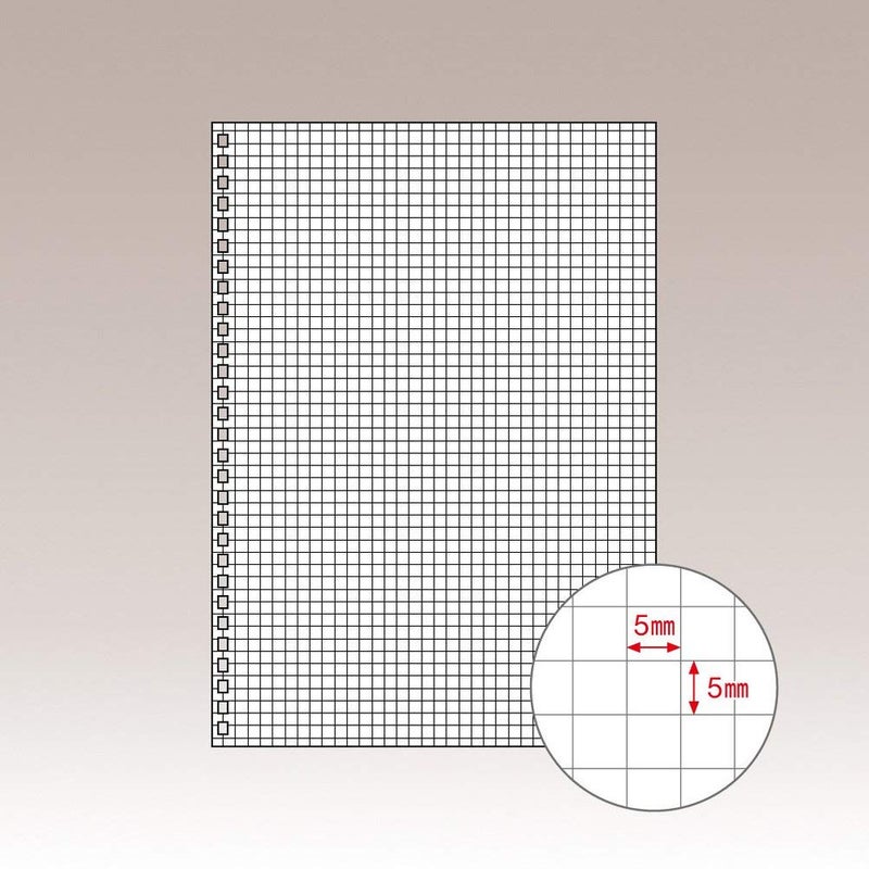 LIHIT LAB Refill Notebook, Graph Paper (30 Sheets./Set) - Image 4